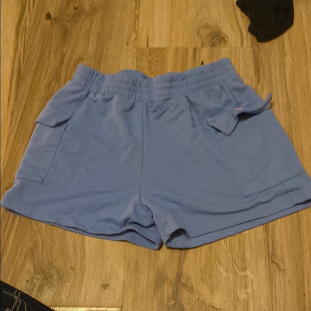 Women's Blue Casual Shorts